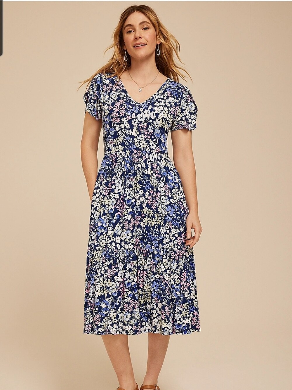 ISO MAURICES floral Dress Size Large Or XL